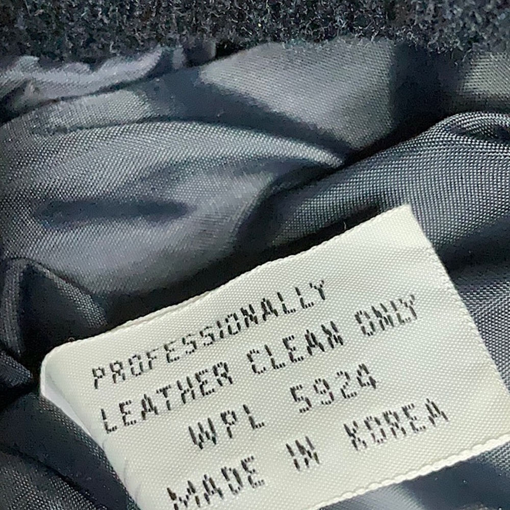 Saddlery Cooper Collection Men’s Black Leather Coat With Zip Out Rainhood 46 - Picture 8 of 10